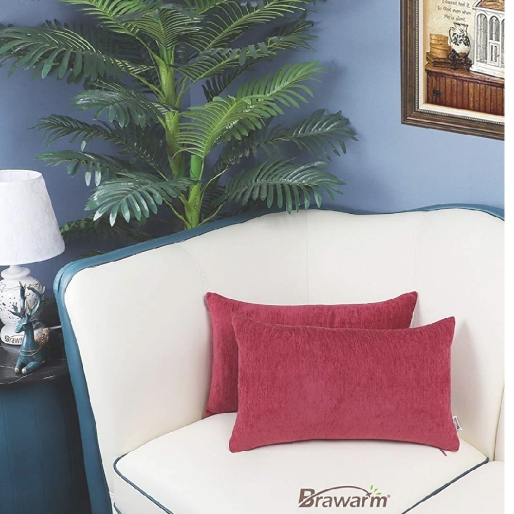 A pair of pillow covers